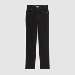 Madewell The Petite Perfect Vintage Jeans Black P27 High-Rise Straight